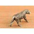 thumbnail image 5 of Bronze Art Tiger Statue Figure Collectable Good Stand Rare Chinese, 5 of 6