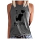 thumbnail image 1 of Camiseta Sin Mangas Para Mujer, Sin Mangas, Erógena, Informal, Con Cuello Redondo, Estampado, Sin Mangas Odeerbi ODB153032, 1 of 5