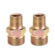thumbnail image 1 of 2Pcs 1/4" Npt Para M18X1.5 mm Adaptador De Conector Macho De Manguera De Aceite, 1 of 1