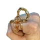 thumbnail image 1 of Anillo De Metal De Escorpión A La Moda Para Hombres Y Mujeres, Joyería De Insectos Punk, Anillo Mecánico Transformador Para Regalo De Novio Y Novia Advancent AP005889-00, 1 of 3