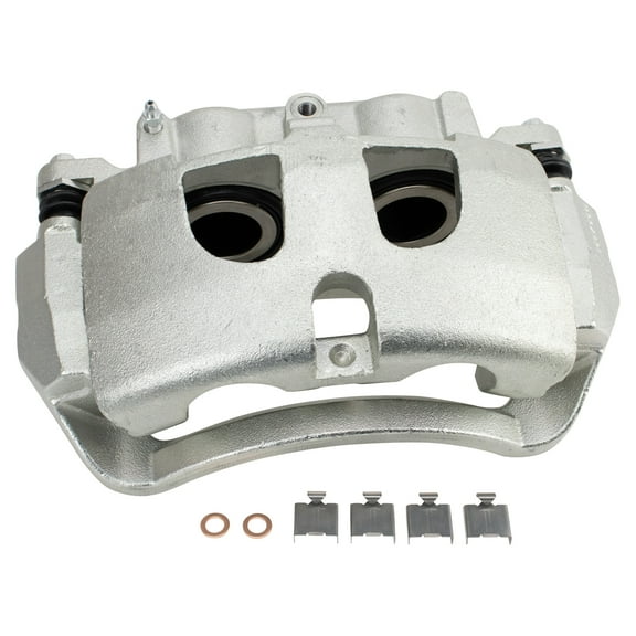 TRQ Front Left Rear Brake Caliper w/Bracket Drivers Side Compatible with 2008-2010 Dodge Ram 4500 Ram 5500 2011-2020 Ram 4500 5500 Sterling Truck Bullet 45