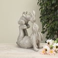 thumbnail image 2 of 14.5 Inch Resin Adorable Kissing Bunnies Figurine, 2 of 4