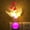 Lilacs 2 items, variant on BARMOTU 2-Pack Plug-in LED Sensor Night Light with Lily Flower Decoration, Energy-Saving Dreamy Mushroom Night Light, Suitable for Adult Bedrooms, Bathrooms, Living Rooms, Kitchens, and Hallways.