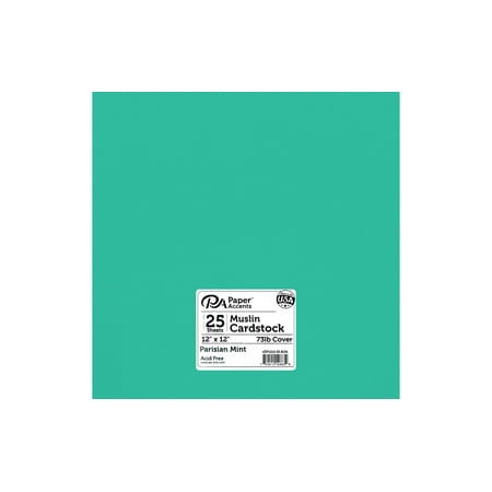 UPC: 0740512106639 | Cdstk Textured 12×12 73lb 25pc Pk Parisian Mint