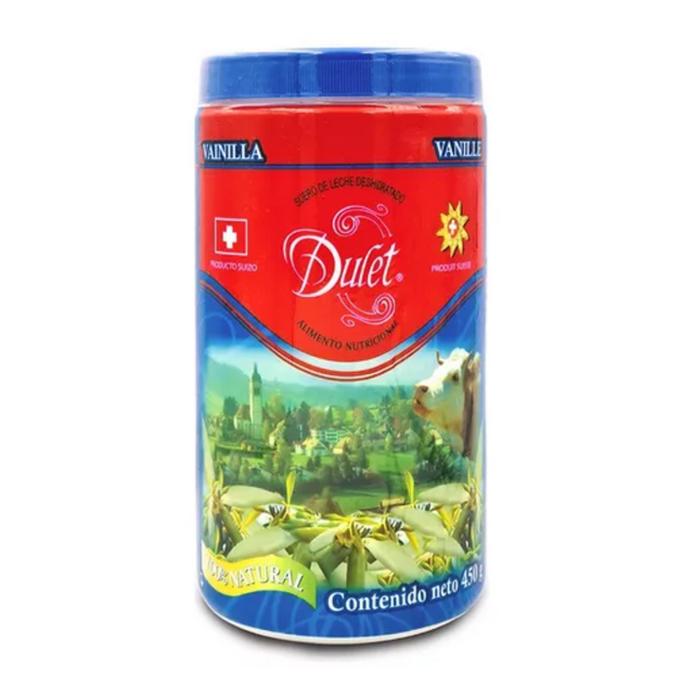 Lactosuero Suizo Sabor Vainilla 450g DULET