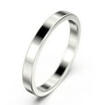 thumbnail image 2 of 2.5mm Wedding Band Solid 10k White Gold, 2 of 4