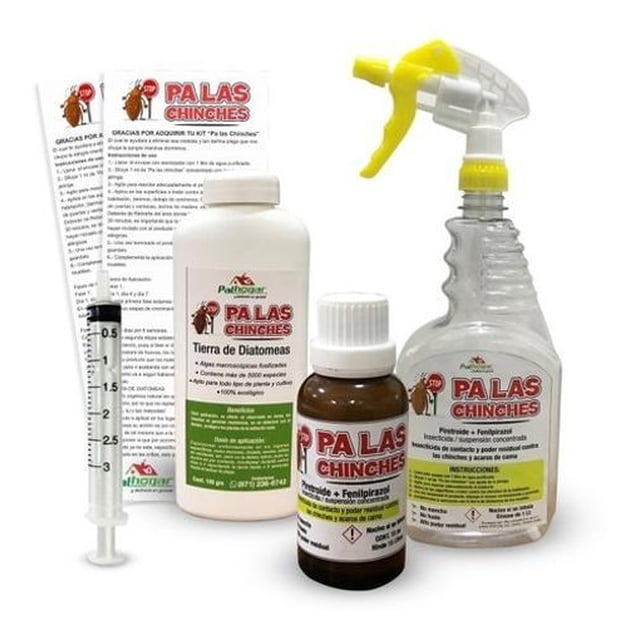 Kit Mata Chinches De Cama 15 Lts + Diatomeas 250 grms Palhogar Kit Mata Chinches