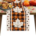thumbnail image 5 of Thanksgiving Maple Leaf Table Runner, 13x72 in Fall Harvest Durable Table Runners for Party Table Decoration, 5 of 6
