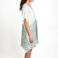 thumbnail image 6 of Elsie & Zoey Ayah One Size Sage Tie Dye Swimsuit Cover Up for Women, 6 of 7