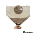 thumbnail image 2 of Malla Sombra Impermeable INMATMEX 7x4 Mts Beige Reforzada 100%, 2 of 5