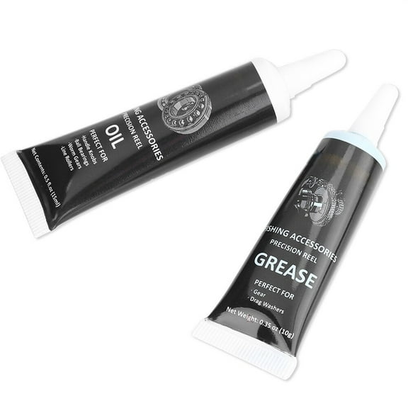BORDSTRACT Fishing Reel Grease, Fishing Reel Maintenance Tools Kit Lubricant Oil Grease For Disassemble Fishing Reel Care Accessory