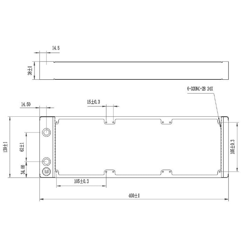 EKWB EK-CoolStream PE 360 Radiator, Triple, Black - Walmart.com