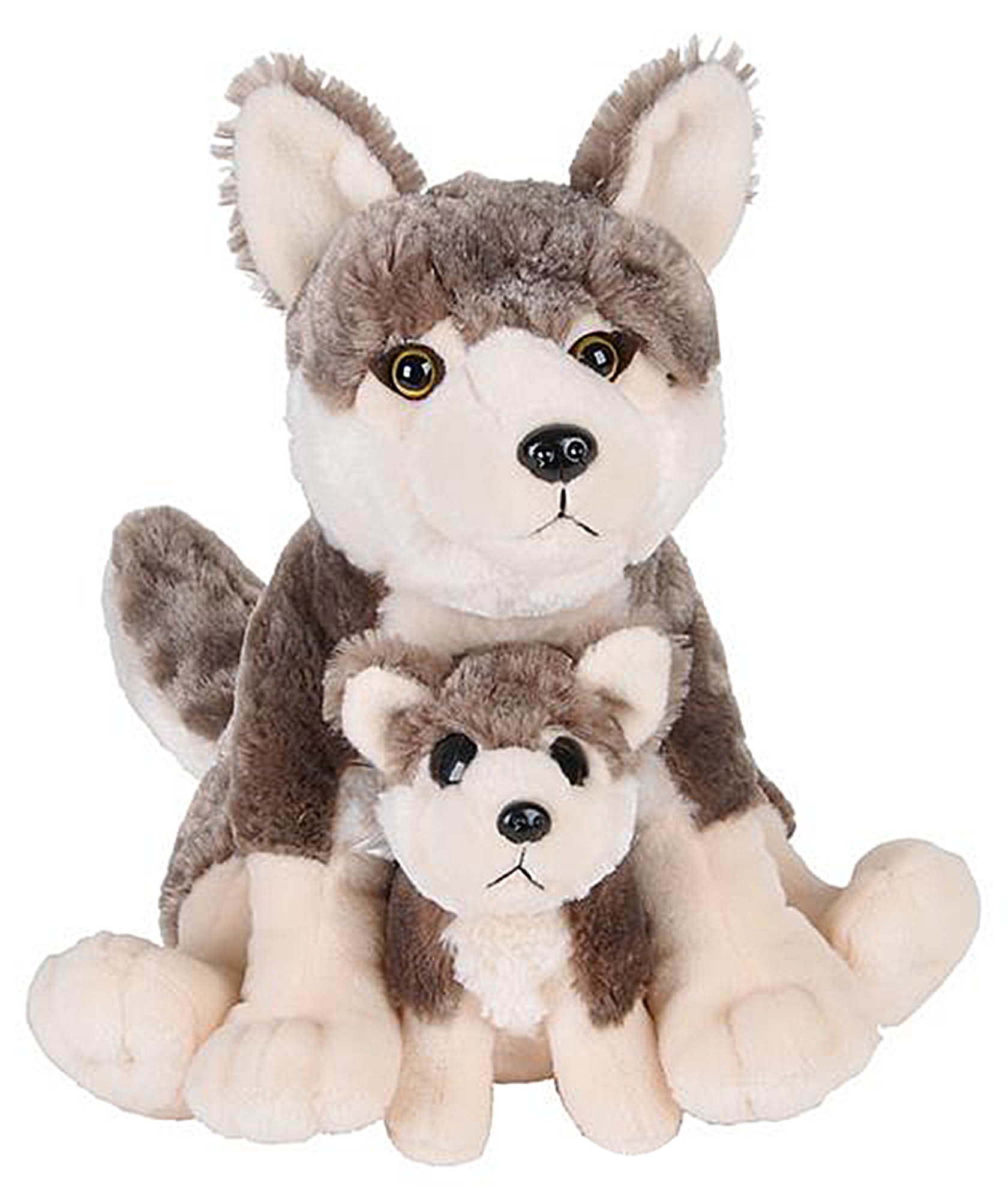 wolf plush walmart