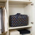 thumbnail image 5 of Tdxkok Heavy Duty Extra Large Storage Tote with Reinforced Handles,Thickened Double Zipper Organizer,Durable Bag for Clothes Toys Christmas Decoration Home Storage, 5 of 6