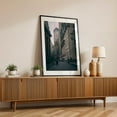 thumbnail image 2 of Wall & Broad - Manhattan New York Photography Black Framed Wall Art Print 12 x 18 inches, 2 of 8