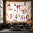 thumbnail image 6 of Framed Cute Animals with Scattered Objects Pale, Adventurous Vintage for Nautical Decor Lovers, Wall Decor, Valentine'S Day Gift, Tapestry Wall Hanging for Dorm and Living Room, 6 of 7