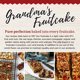 thumbnail image 5 of Original Fruitcake in Holiday Tin, Grandma's Old Fashioned Fruit and Nut Freshly Made, 5 of 5