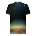 thumbnail image 4 of cllios Shirts for Men Big and Tall 3D Optical Illusion Printed T Shirt Crew Neck Casual Loose Tshirts Long Sleeve Muscle Shirts Lightweight Workout Pullover Tee, 4 of 5