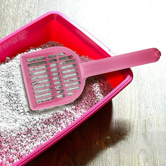 Herramientas y mejoras para el hogar Pala multifuncional para arena para gatos Pala para mascotas Pala para excrementos multicolor Herramienta de limpieza Pala para arena para gatos