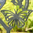 thumbnail image 3 of Regalo del padre Decoración de jardinería Regalo conmemorativo Adorno de mariposa, 3 of 5