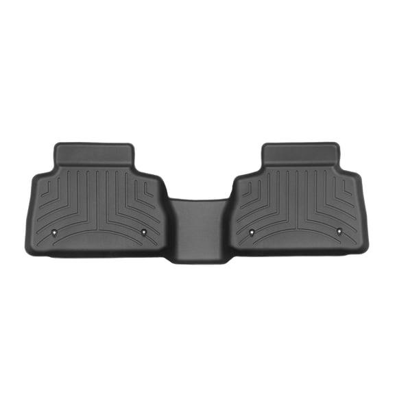 WeatherTech Custom Fit FloorLiners compatible with BMW X6 M Competition, X6 M60i, X6 M, X6 M50i, X6 40i - 2nd Row, Black