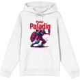thumbnail image 4 of Padel Paladin Adult White Long Sleeve Hoodie-XXL, 4 of 6