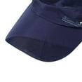 thumbnail image 3 of Hollow Simple Sun Hat Sport Cap Breathable Golf Summer Quick Dry Mesh Cap Baseball Hat Visor Cap Mesh Caps, 3 of 7