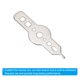 thumbnail image 4 of Herramienta de llave de dardo Uxcell, 4 paquetes de tensores de eje y ajustadores de punta para puntas de acero y suaves, 4 of 5