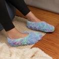 thumbnail image 5 of BambooMN Women's Super Fuzzy Soft Touch Slippers Non-Slip Lined Socks - Assortment C - Extra Large - 3 Pairs, 5 of 6