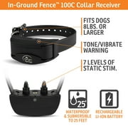 SportDOG Brand Rechargeable In-Ground Fence - Underground Wire Electric Dog Fence - Tone, Vibration, Static - 100 Acre Capability
