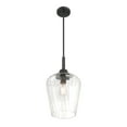 thumbnail image 4 of Matte Black One Light Pendant from the Carlton Collection, 4 of 5