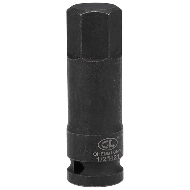 Unique Bargains Douille de Disque 1/2 Pouce x 21mm Impact Hex Bit, Longueur Métrique 3 Pieds, Acier Cr-Mo