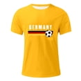 thumbnail image 5 of JLFKNG Males Summer Tee Shirt Tops German Football Graphic Plus Size T Shirt Printed Solid Color Short Sleeve Suitable For Beach, Vacation, Traveling, 5 of 5