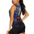 thumbnail image 3 of Lsque inside out 2 Printed Workout Tank Tops for Women, Athletic Sports Tank Tops, Compression Sleeveless Dry Fit Shirts,Sleeveless Yoga Shirt-XX-Large, 3 of 9
