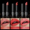 thumbnail image 4 of Lápiz labial mate de larga duración, resistente al agua, 7 colores, sin manchas, clásico, terciopelo muy pigmentado, acabado labial, tinte de maquillaje, 4 of 5