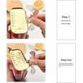 thumbnail image 4 of 3pcs Stainless Steel Can Opener Manual Can Opener Multifunctional Kitchen Accessories(silvery), One Size, 4 of 5