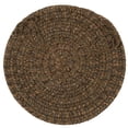thumbnail image 1 of Colonial Mills HY99R060X060 Tapis Rond Rayé Hayward 5 Pi, Écorce, 1 of 1