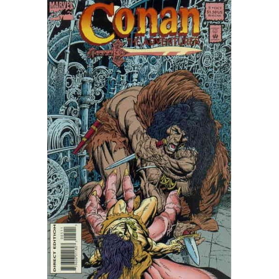 Conan the Adventurer #5 VF ; Marvel Comic Book