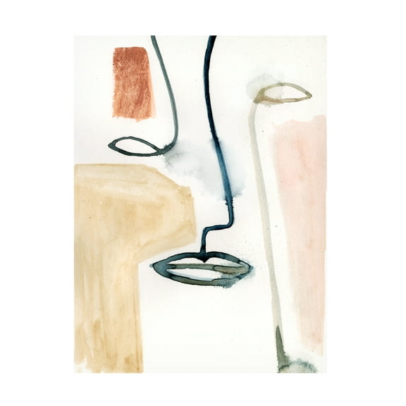 Victoria Barnes 'Masque I' Canvas Art