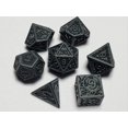 thumbnail image 3 of Hellforged Iron DnD Dice Set | Dungeons and Dragons | 7 Dice Plastic RPG Polyhedral Set, 3 of 3
