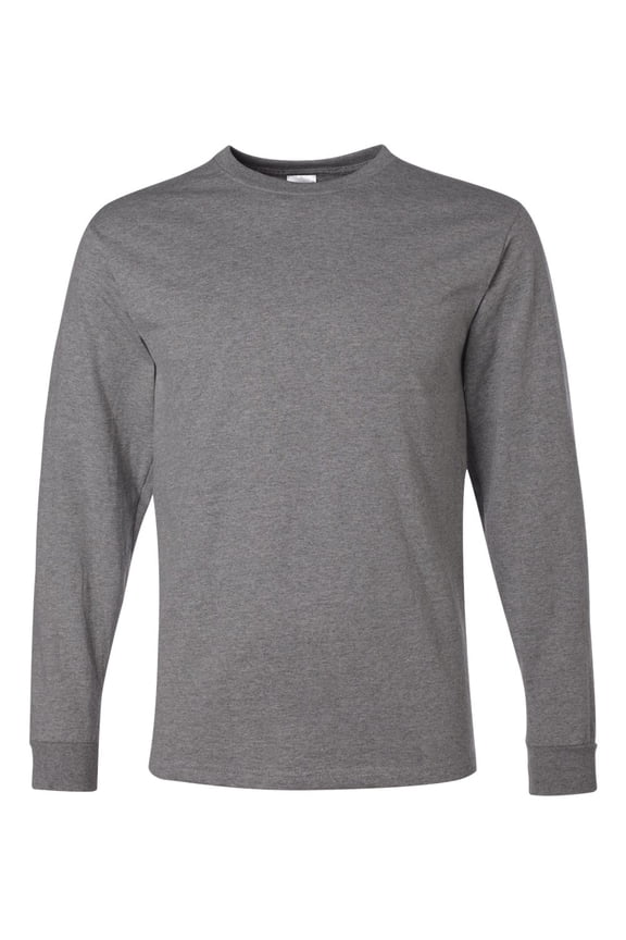 Dri-Power Long Sleeve T-Shirt for Men Size up to 3XL
