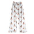 thumbnail image 6 of White Fall, Autumn, & Halloween Themed Pajama Pants Womens Halloween Pajamas Pants Cute Magical Pajama Soft Long Bottoms Women Fall Pjs S, 6 of 6
