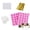 Cake pop, variant on Round Pink Silicone Lollipop Mold 12 Capacity with Sticks Bags and Ties