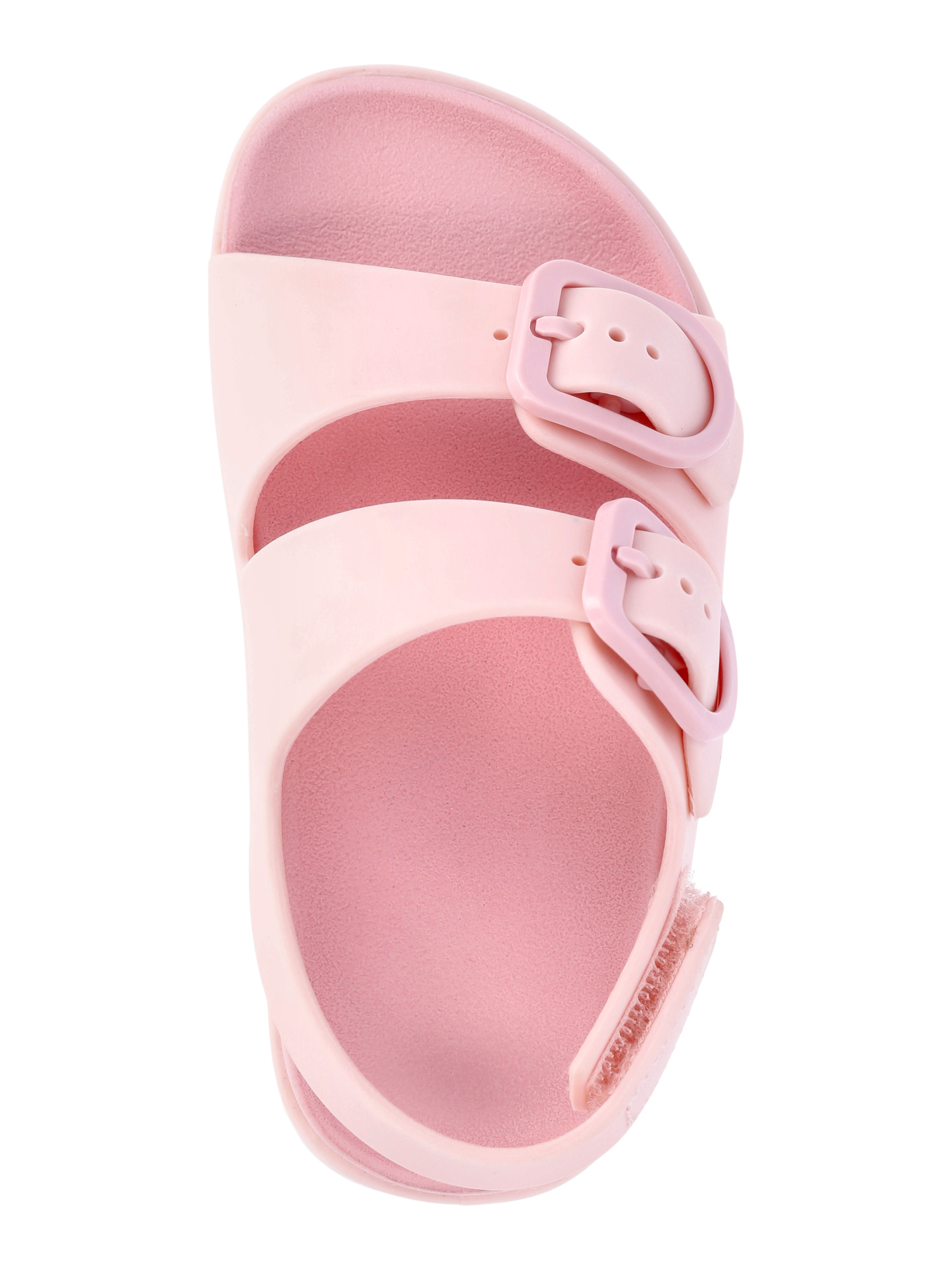 Wonder Nation Toddler Girls Two Buckle Jelly Sandals