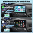 thumbnail image 3 of Radio de coche Leadfan para Honda Civic 2006-2011 con Wireless Carplay, 3 of 8