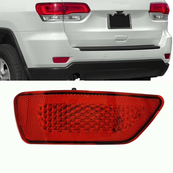Left Rear Bumper Reflector Light Lamp For Jeep Compass 2011-2016 Grand Cherokee