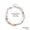 N2306-9, variant on Irregular Gallet Chalcedony Stone Necklace Detritus Breakstone Onyx Aventurine-N2306-2