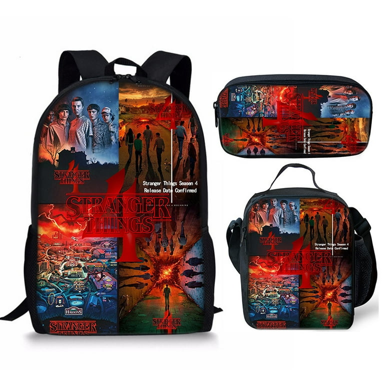 Stranger things top red backpack