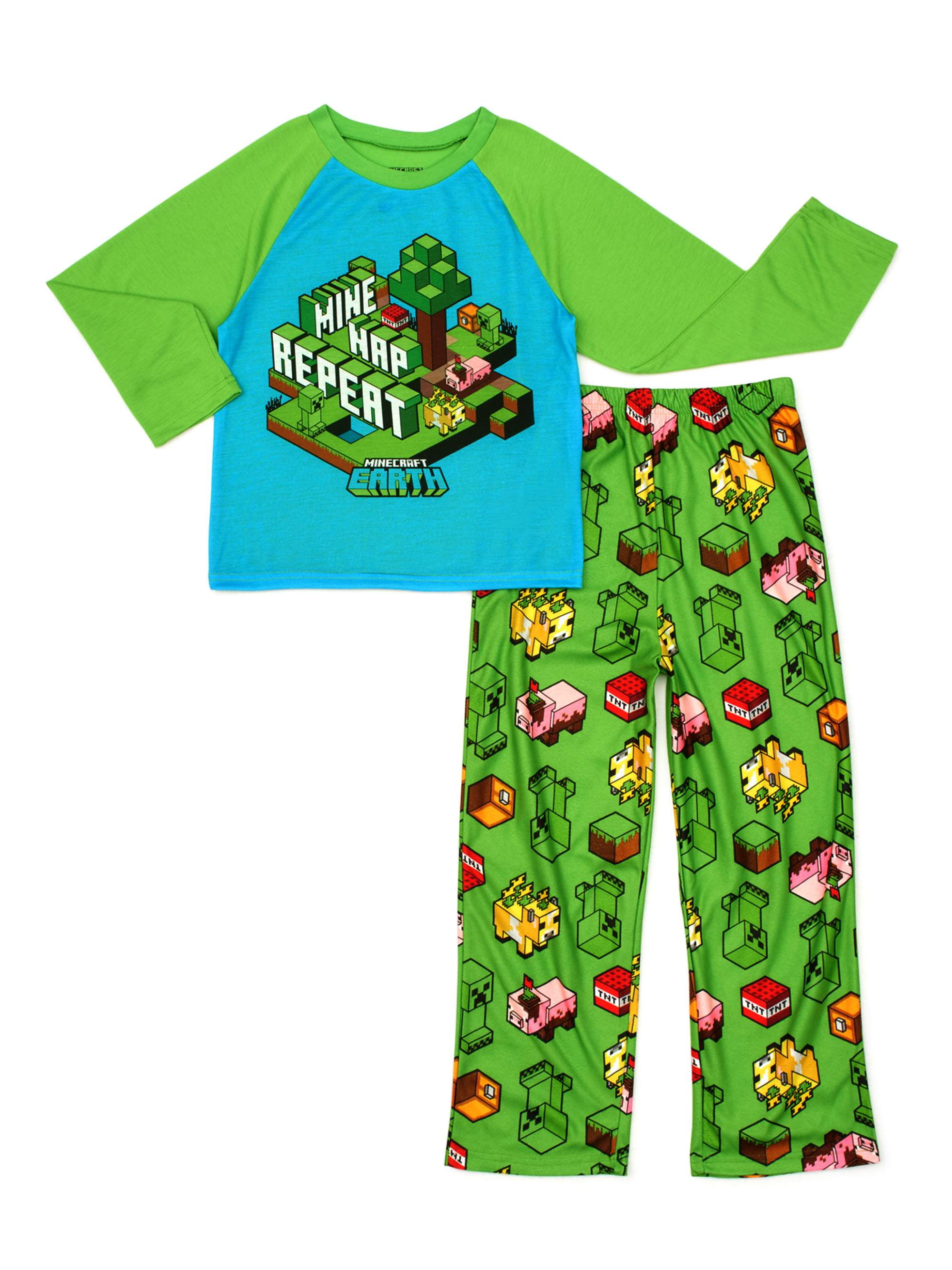 Minecraft Boys 2-Piece Pajama Set