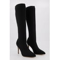 thumbnail image 2 of Women's Pointed Toe Knee High Stiletto Sock Boots, 2 of 6